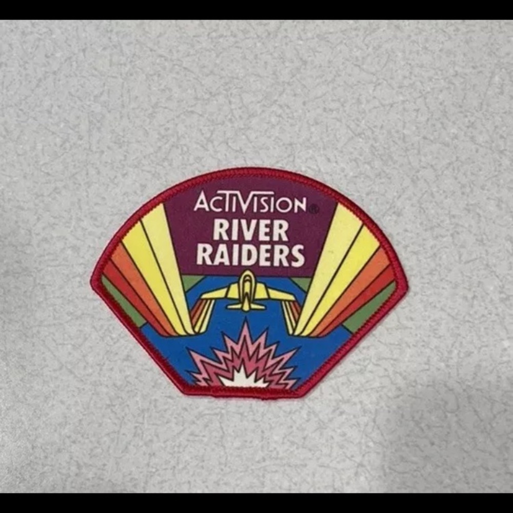 Vintage Activision River Raiders Patch 1980’s